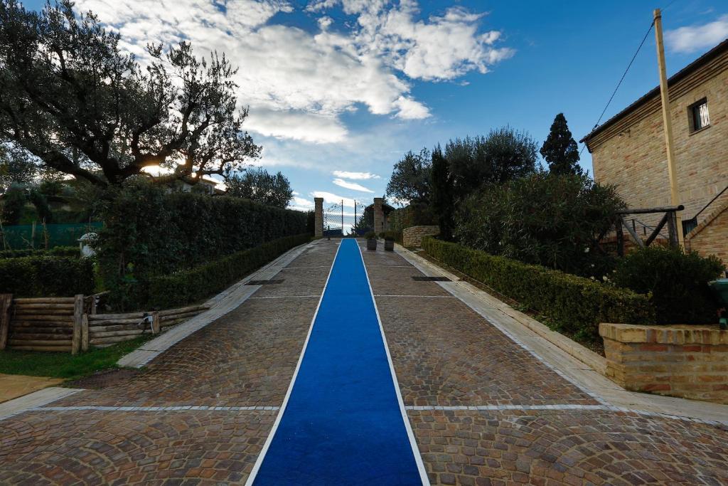 Agriturismo Il Sapore Della Luna 몬테프란도네 외부 사진